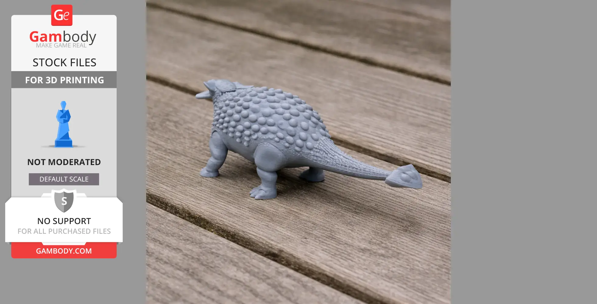 Actiosaurus - Prehistoric Animal STL