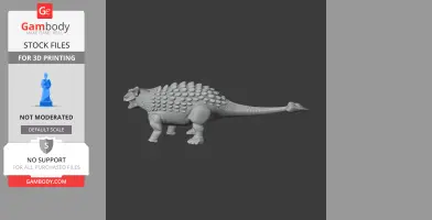Actiosaurus - Prehistoric Animal STL