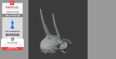 Oribi Skull - Skull Replica STL