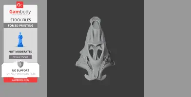 Othnielosaurus Skull - Skull Replica STL
