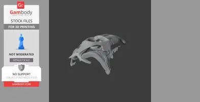 Othnielosaurus Skull - Skull Replica STL