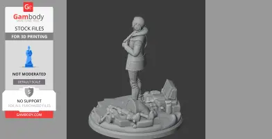 Ariane Signalis - Character Figure STL