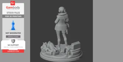 Ariane Signalis - Character Figure STL