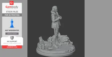 Ariane Signalis - Character Figure STL