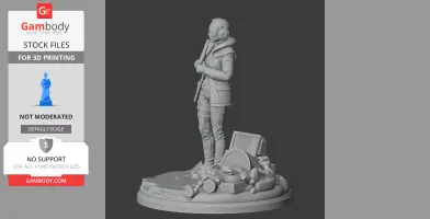 Ariane Signalis - Character Figure STL