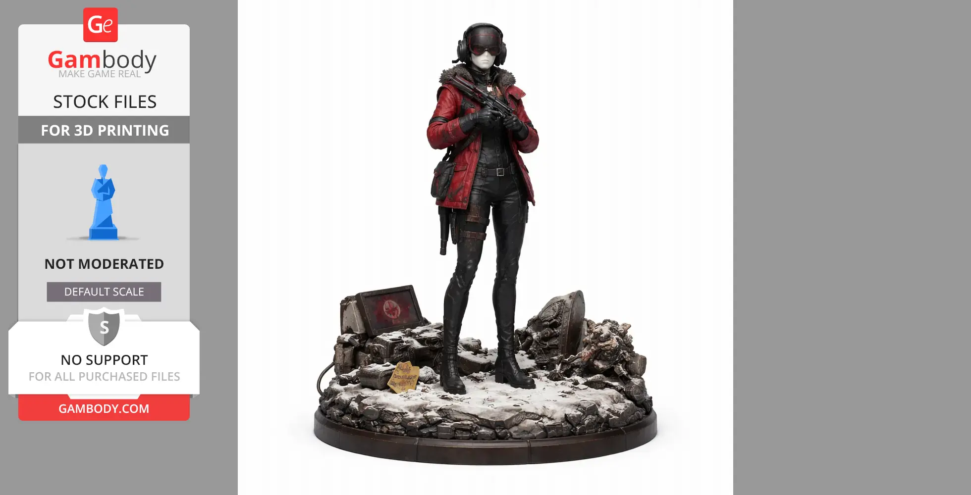 Ariane Signalis - Character Figure STL