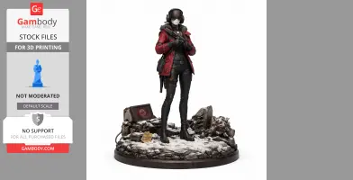 Ariane Signalis - Character Figure STL