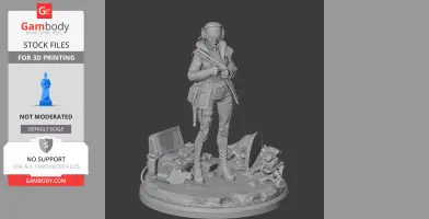 Ariane Signalis - Character Figure STL
