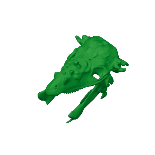 Pachysaurus Skull.3mf