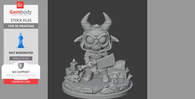 Aym Cult of the Lamb - Character Figure STL