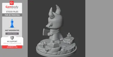 Aym Cult of the Lamb - Character Figure STL