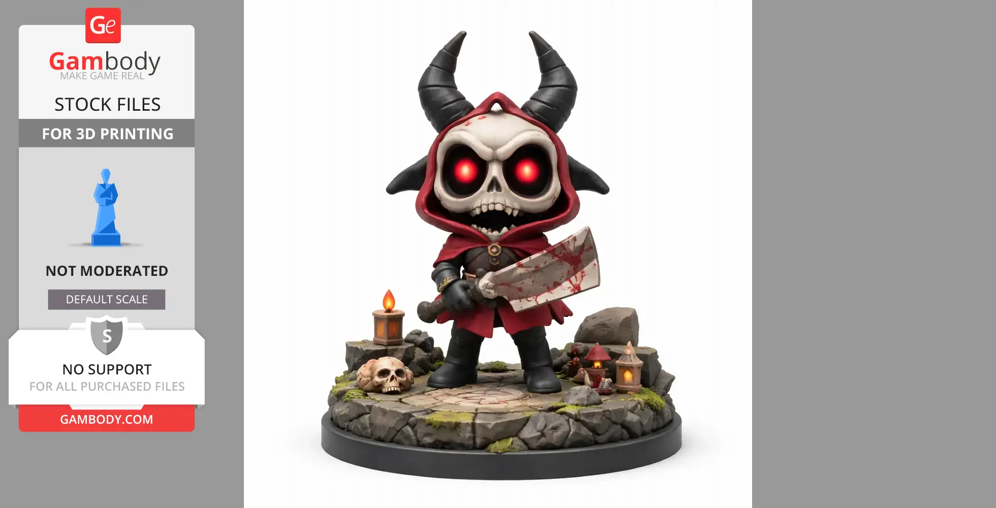 Aym Cult of the Lamb - Character Figure STL