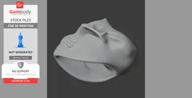 Palaeoctonus Skull - Skull Replica STL