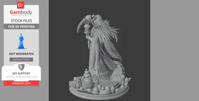 Bai Wuchang Wuchang Fallen Feathers - Character Figure STL