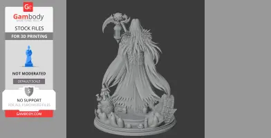 Bai Wuchang Wuchang Fallen Feathers - Character Figure STL