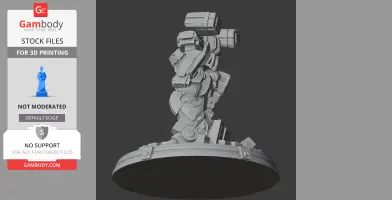 Balteus Armored Core VI - Character Figure STL