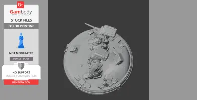 Balteus Armored Core VI - Character Figure STL