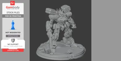 Balteus Armored Core VI - Character Figure STL
