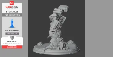 Balteus Armored Core VI - Character Figure STL
