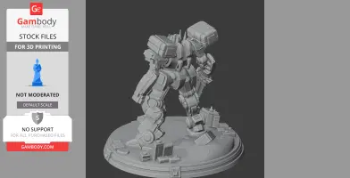Balteus Armored Core VI - Character Figure STL