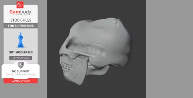 Paranthropus boisei Skull - Skull Replica STL