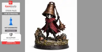 Bell Beast Hollow Knight Silksong - Character Figure STL