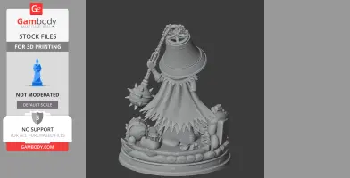 Bell Beast Hollow Knight Silksong - Character Figure STL