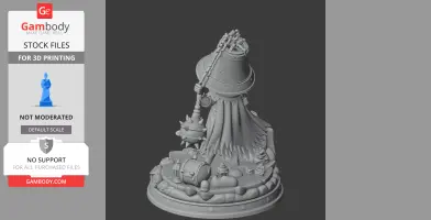 Bell Beast Hollow Knight Silksong - Character Figure STL