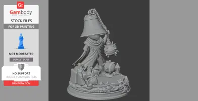 Bell Beast Hollow Knight Silksong - Character Figure STL