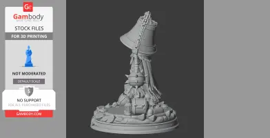 Bell Beast Hollow Knight Silksong - Character Figure STL