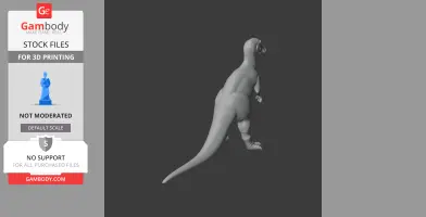 Anatosaurus - Prehistoric Animal STL