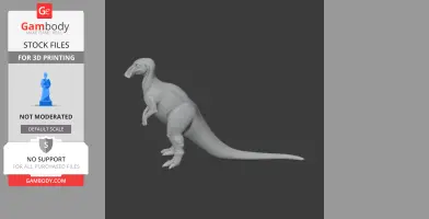 Anatosaurus - Prehistoric Animal STL
