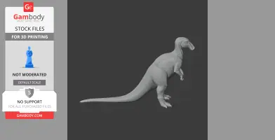 Anatosaurus - Prehistoric Animal STL