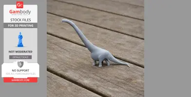 Andesaurus - Prehistoric Animal STL