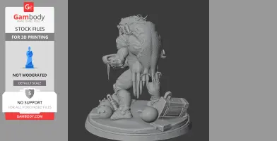 Bile Spewer Helldivers 2 - Character Figure STL