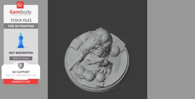 Bile Spewer Helldivers 2 - Character Figure STL