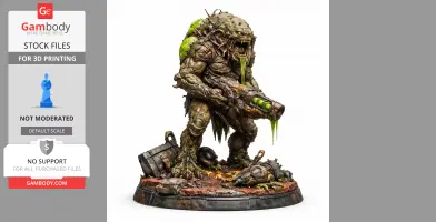 Bile Spewer Helldivers 2 - Character Figure STL