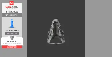 Patagonykus Skull - Skull Replica STL