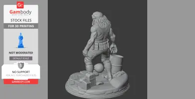 Bloodsucker STALKER 2 Heart of - Character Figure STL