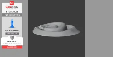 Ankistrodon - Prehistoric Animal STL