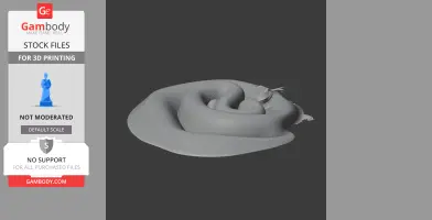 Ankistrodon - Prehistoric Animal STL