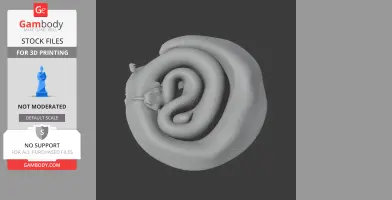 Ankistrodon - Prehistoric Animal STL