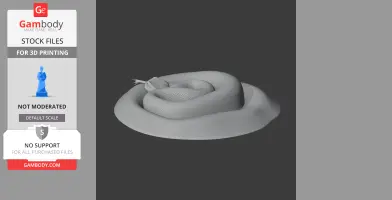 Ankistrodon - Prehistoric Animal STL