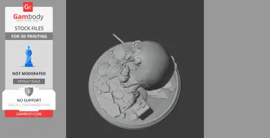 Bombardier Beetle Grounded 2 - Character Figure STL