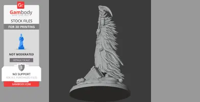 Boneflower Wuchang Fallen Feathers - Character Figure STL