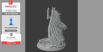 Boneflower Wuchang Fallen Feathers - Character Figure STL