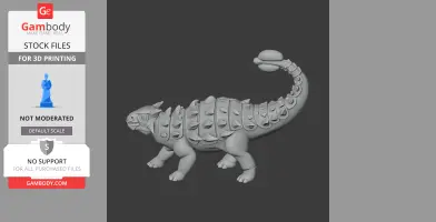 Ankylosaurus - Prehistoric Animal STL
