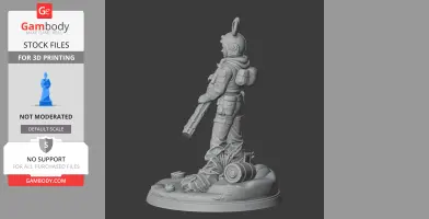 Bunny Anchor Pacific Drive - Character Figure STL
