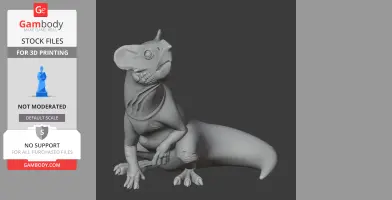 Aquilops - Prehistoric Animal STL