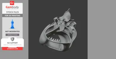 Piranha Skull - Skull Replica STL